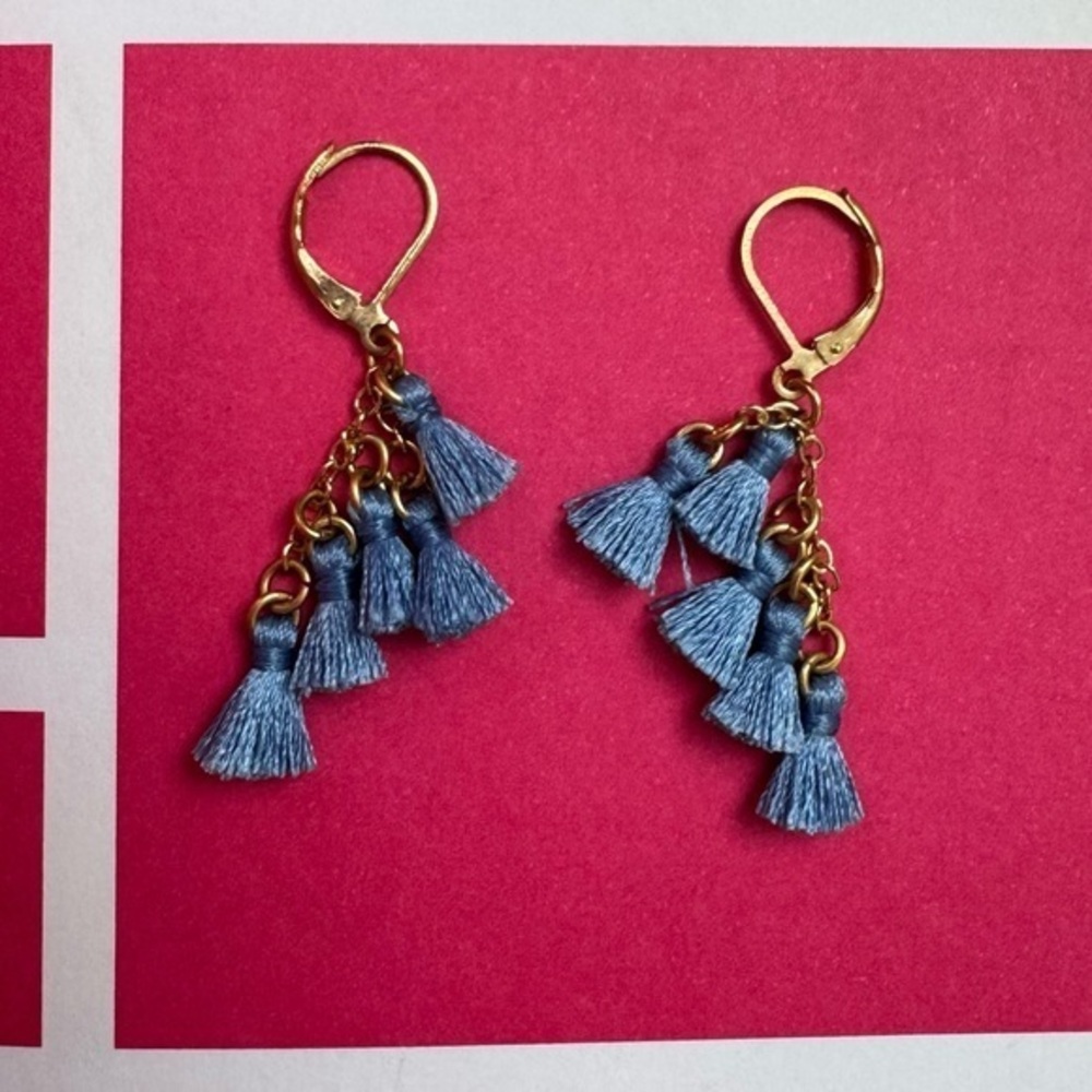 Tassel Statement Tiered Earrings